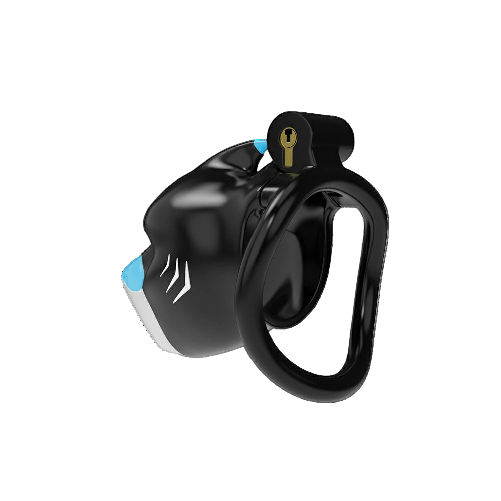 Furrjoi Shark Chastity Cage White