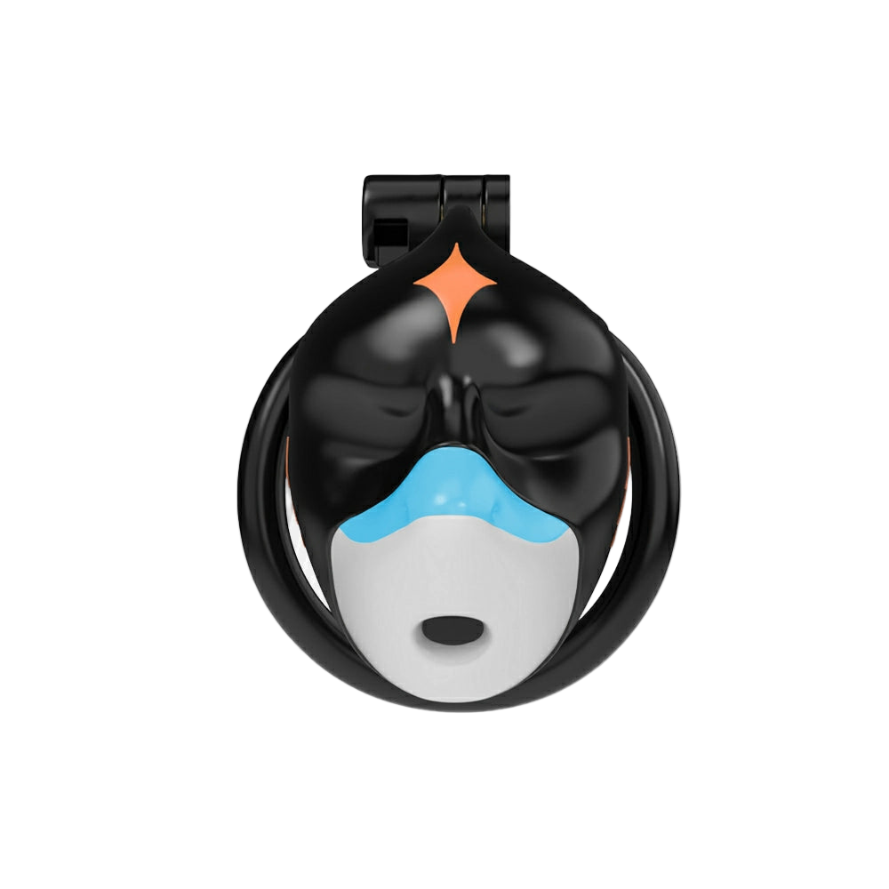 Furrjoi Shark Chastity Cage Orange