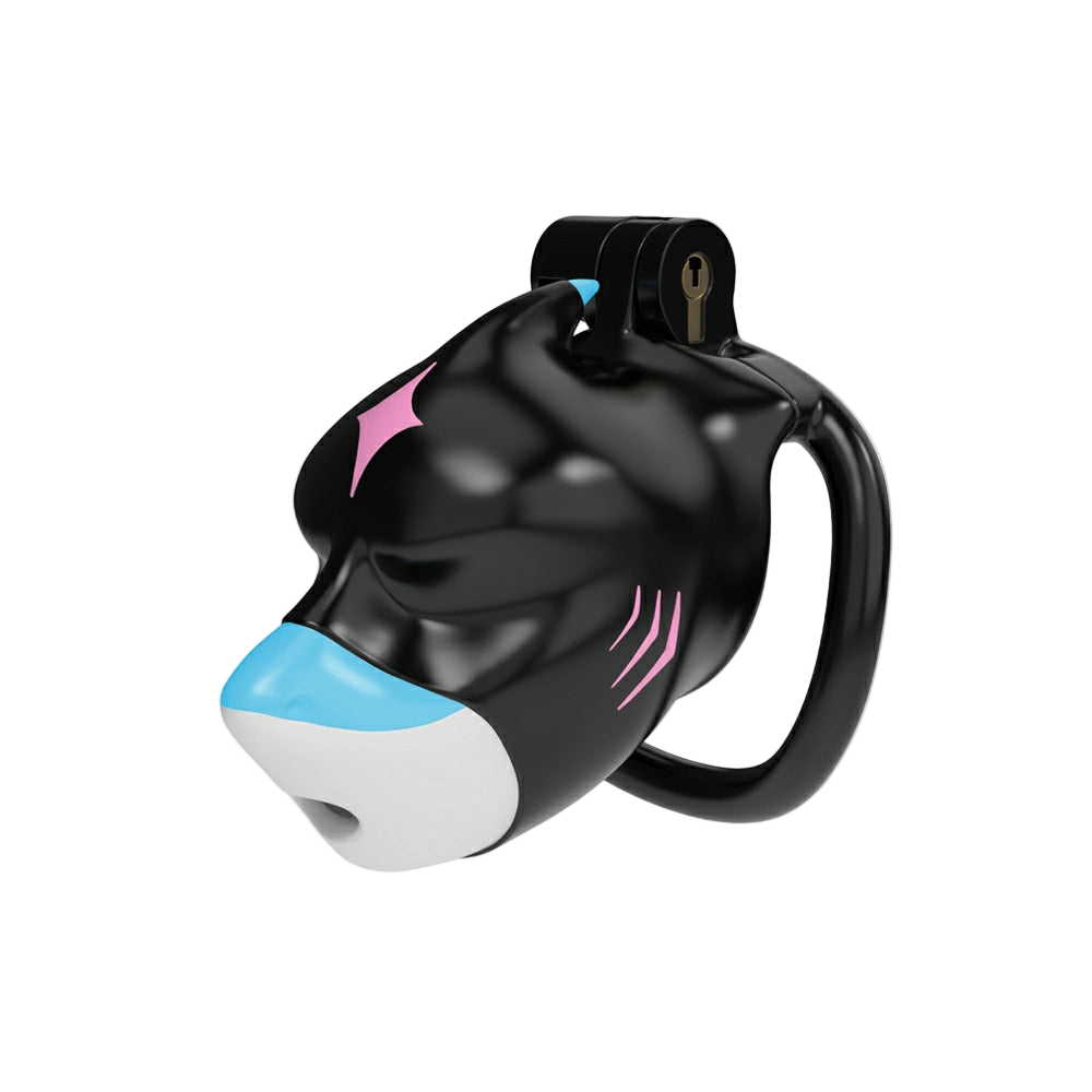 Furrjoi Shark Chastity Cage Pink