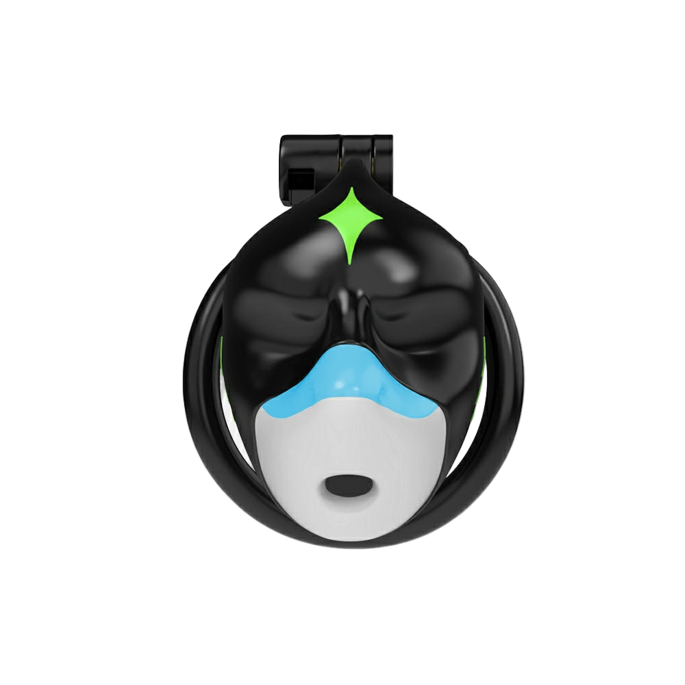 Furrjoi Shark Chastity Cage Lime Green