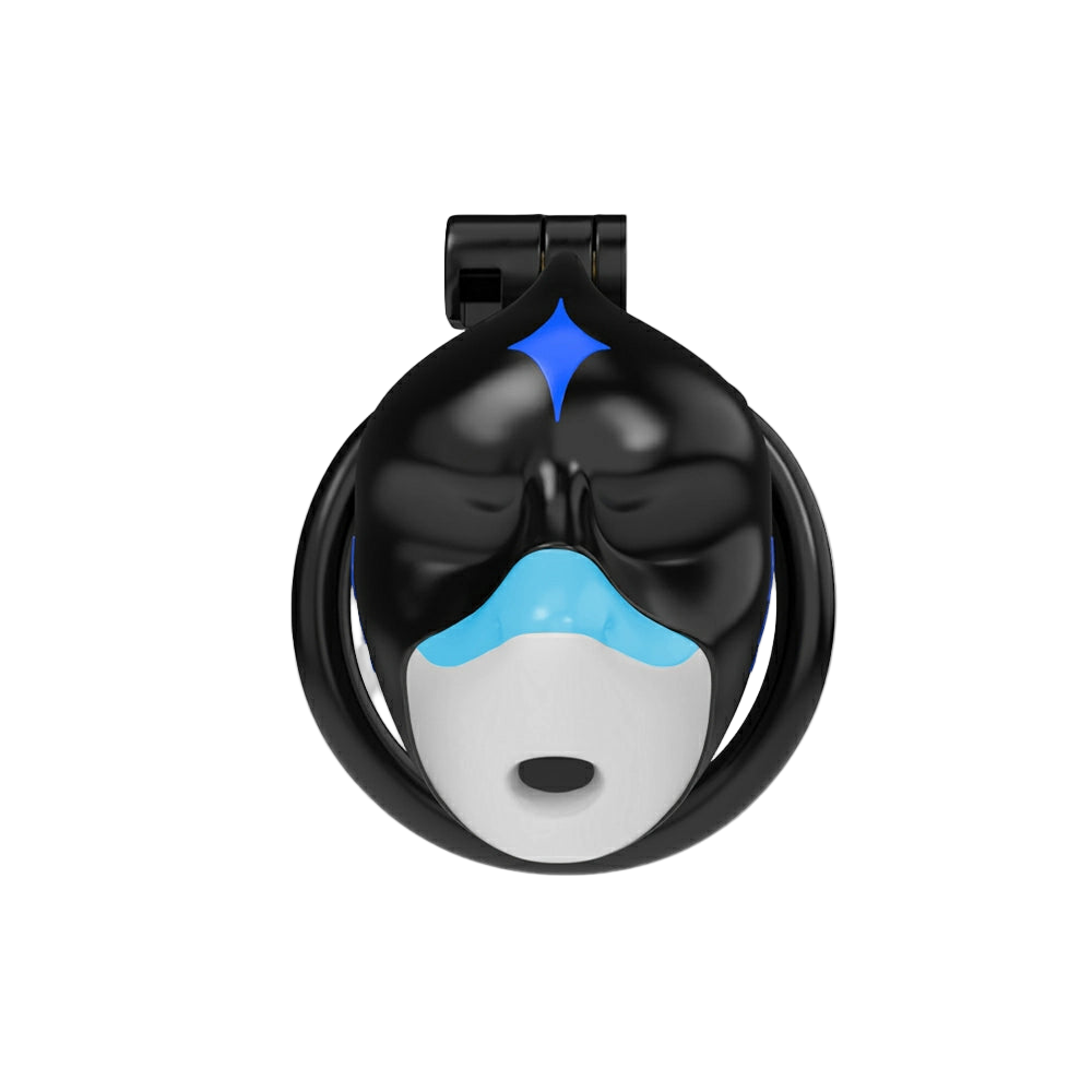 Furrjoi Shark Chastity Cage Blue