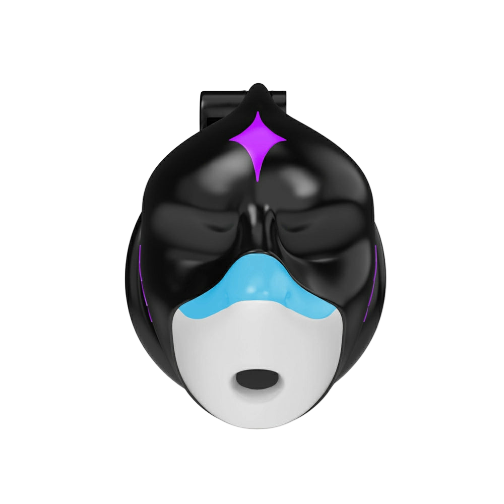 Furrjoi Shark Chastity Cage Purple