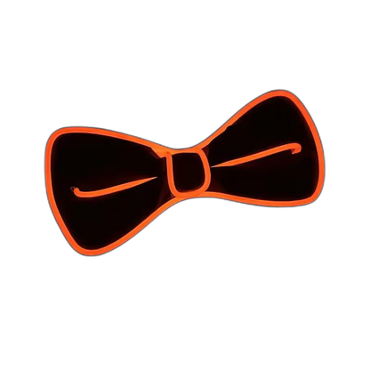 Neon Tube Bow Tie