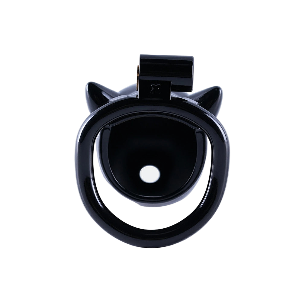 Furjoi Drone Hood Chastity Cage White