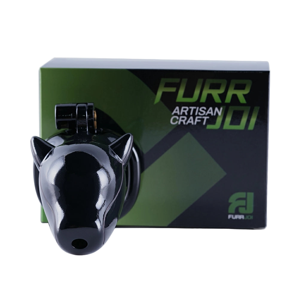 Furjoi Drone Hood Chastity Cage