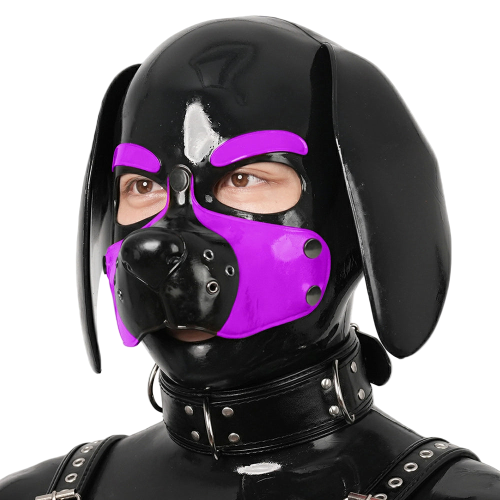 Furrjoi Silicone Beagle Hood Purple