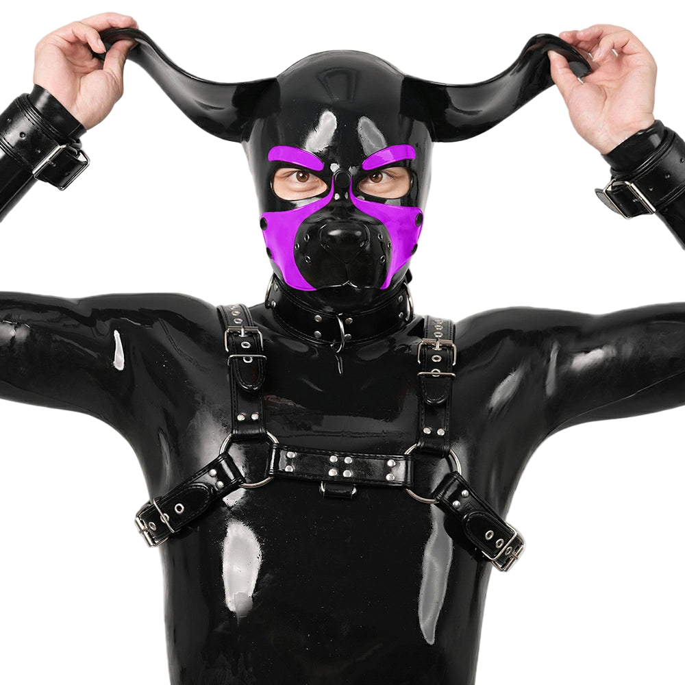 Furrjoi Silicone Beagle Hood Purple