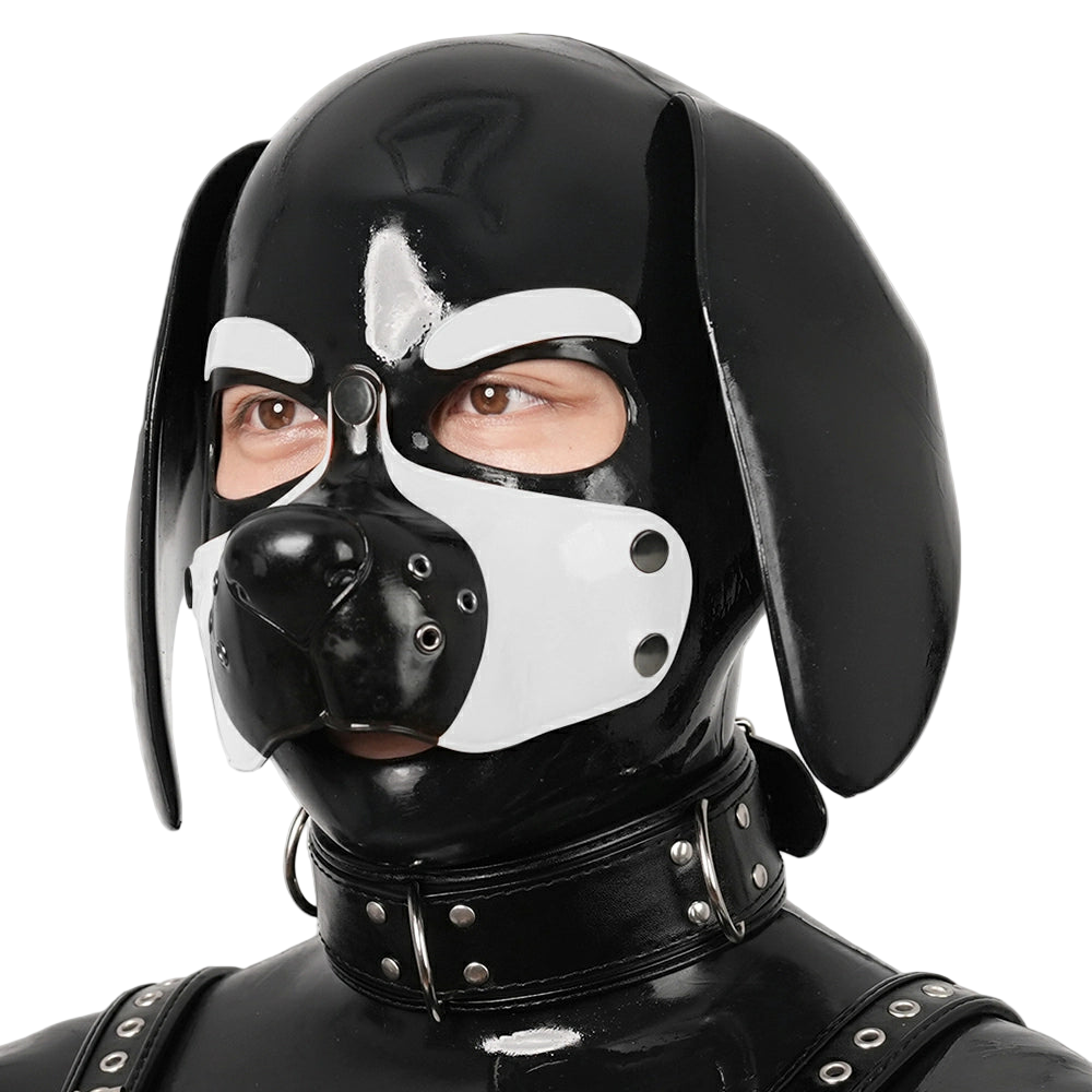 Furrjoi Silicone Beagle Hood White