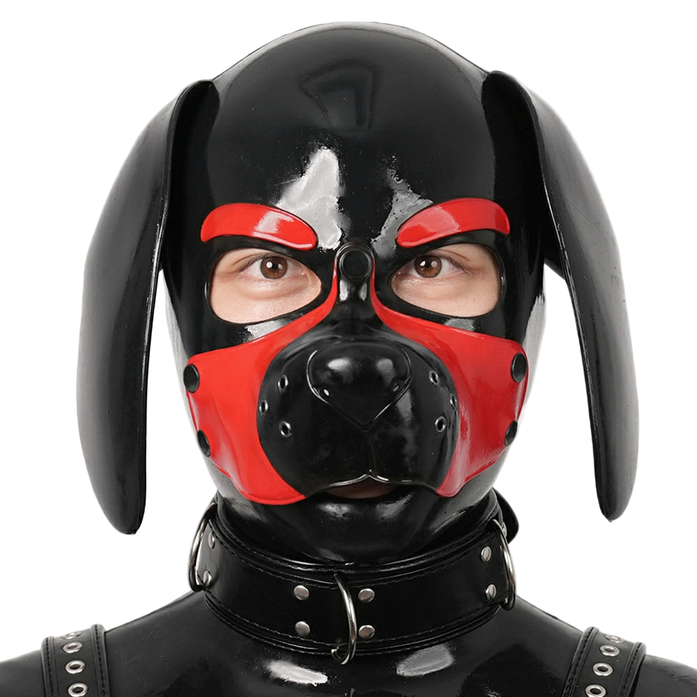 Furrjoi Silicone Beagle Hood Red