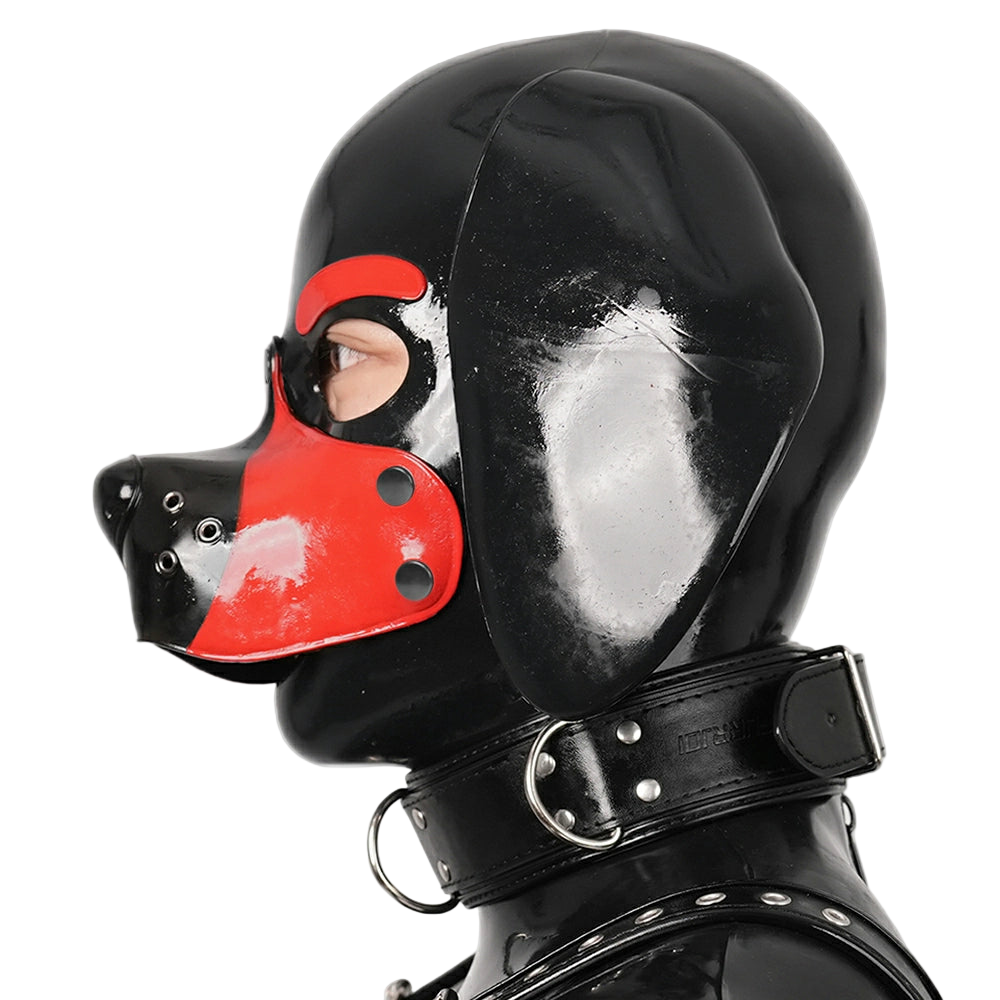 Furrjoi Silicone Beagle Hood Red
