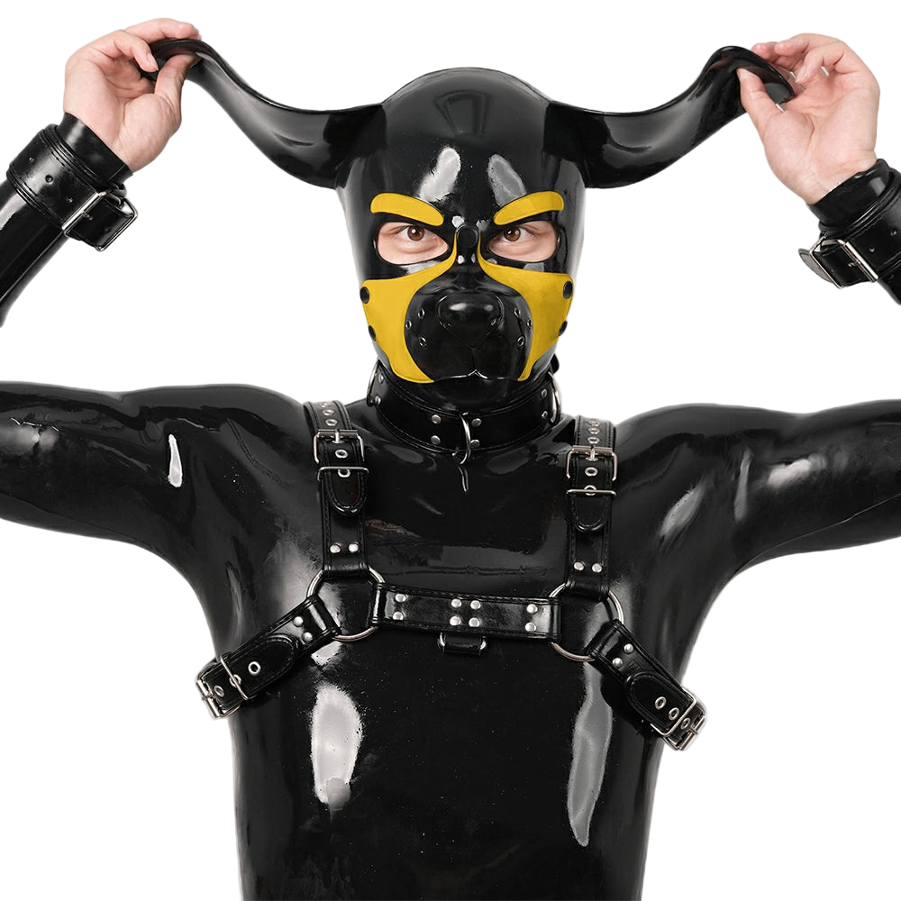 Furrjoi Silicone Beagle Hood Yellow