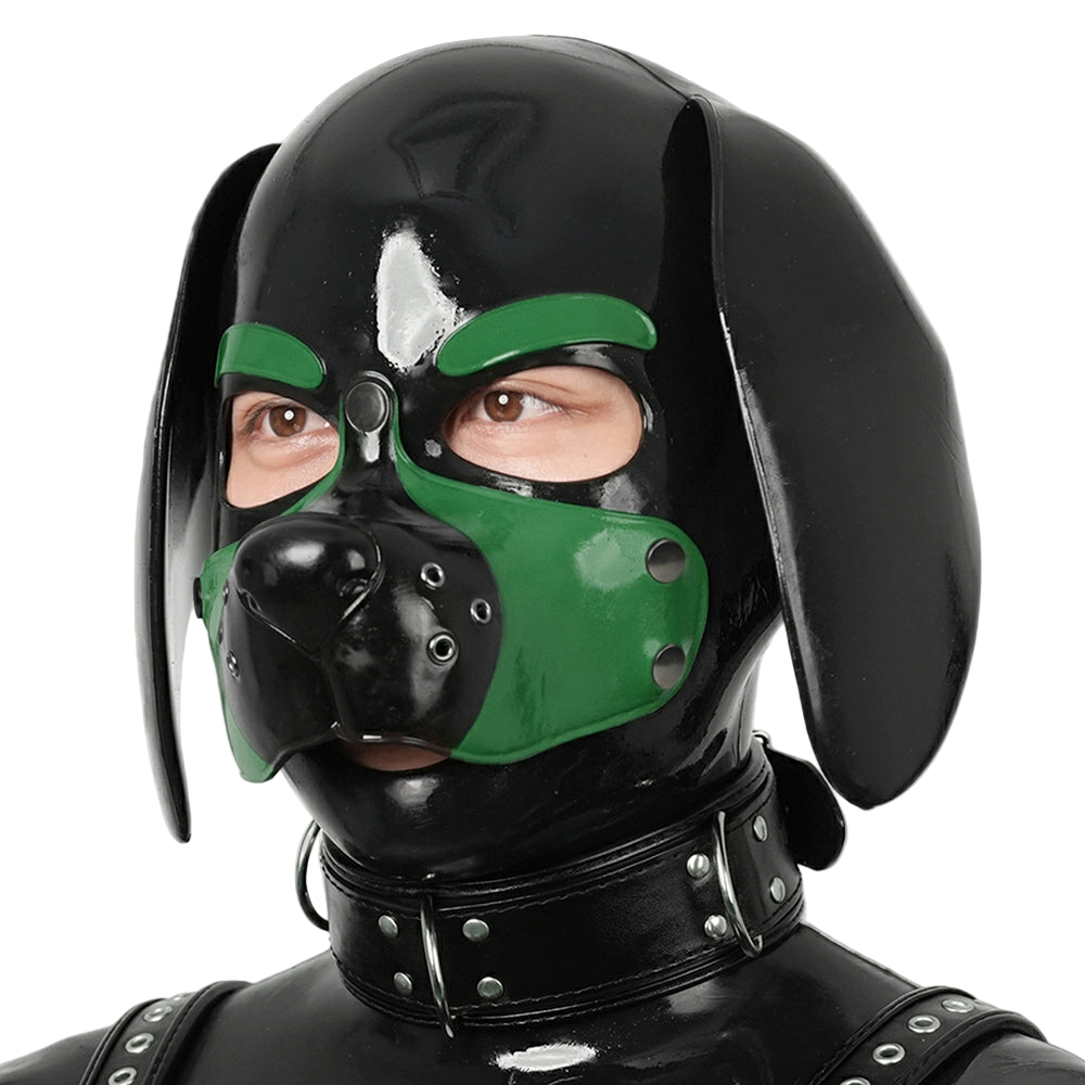 Furrjoi Silicone Beagle Hood Green