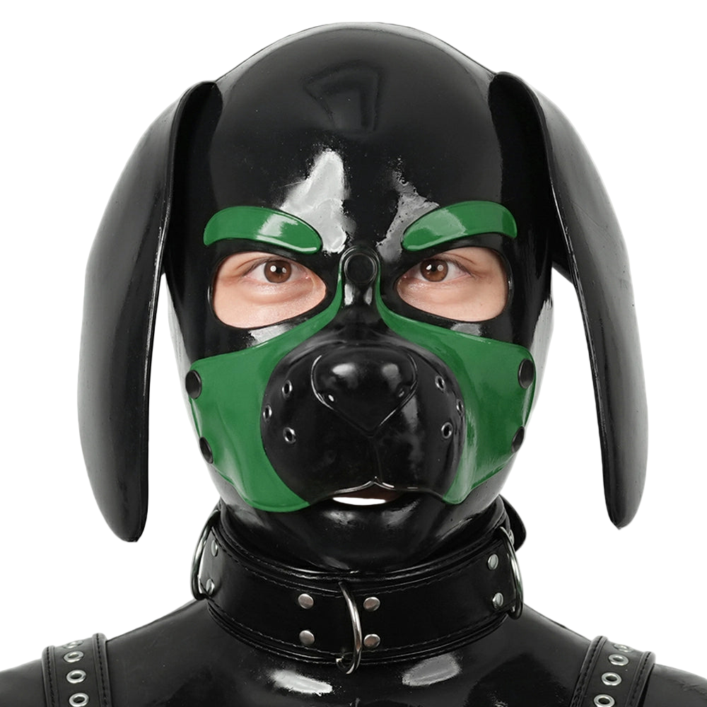 Furrjoi Silicone Beagle Hood Green
