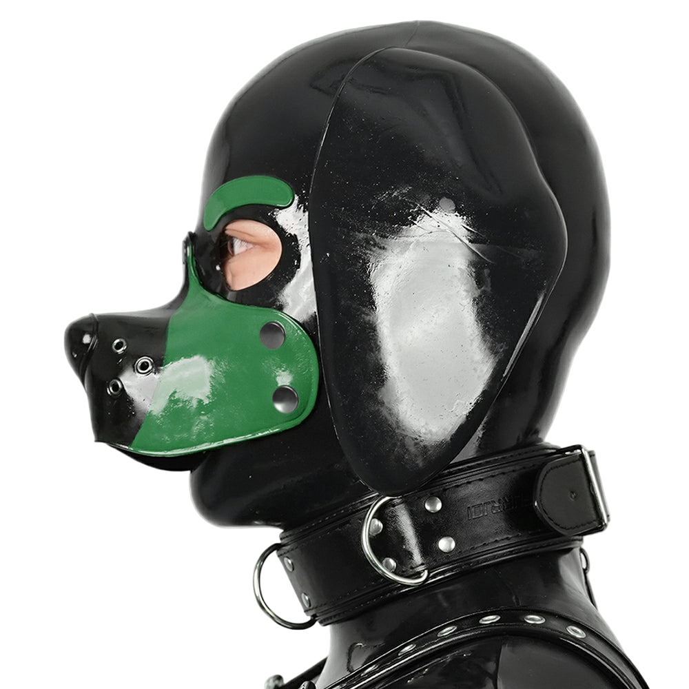 Furrjoi Silicone Beagle Hood Green