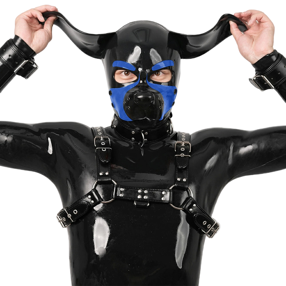 Furrjoi Silicone Beagle Hood Blue