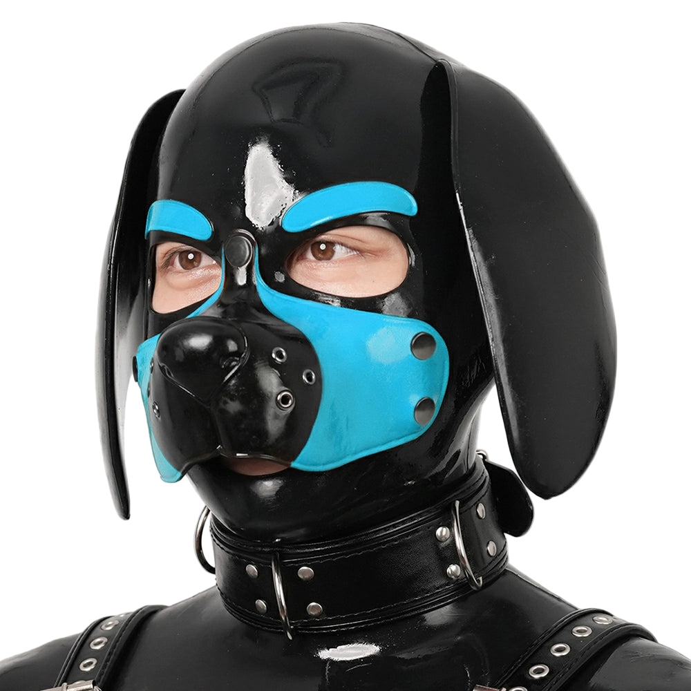 Furrjoi Silicone Beagle Hood Light Blue