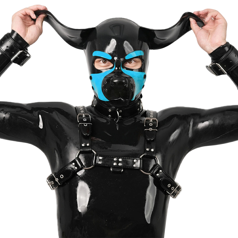 Furrjoi Silicone Beagle Hood Light Blue