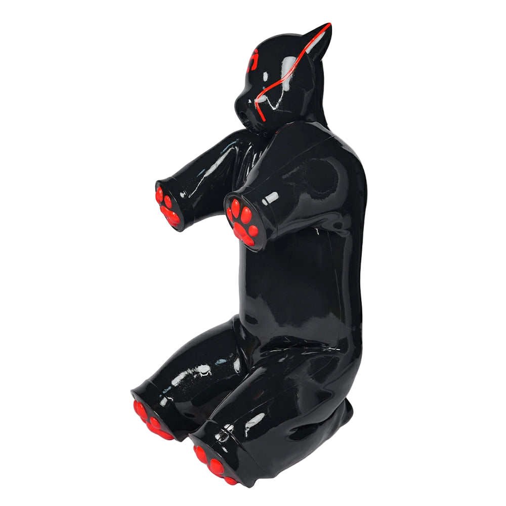 Furrjoi Silicone Bitchsuit Red