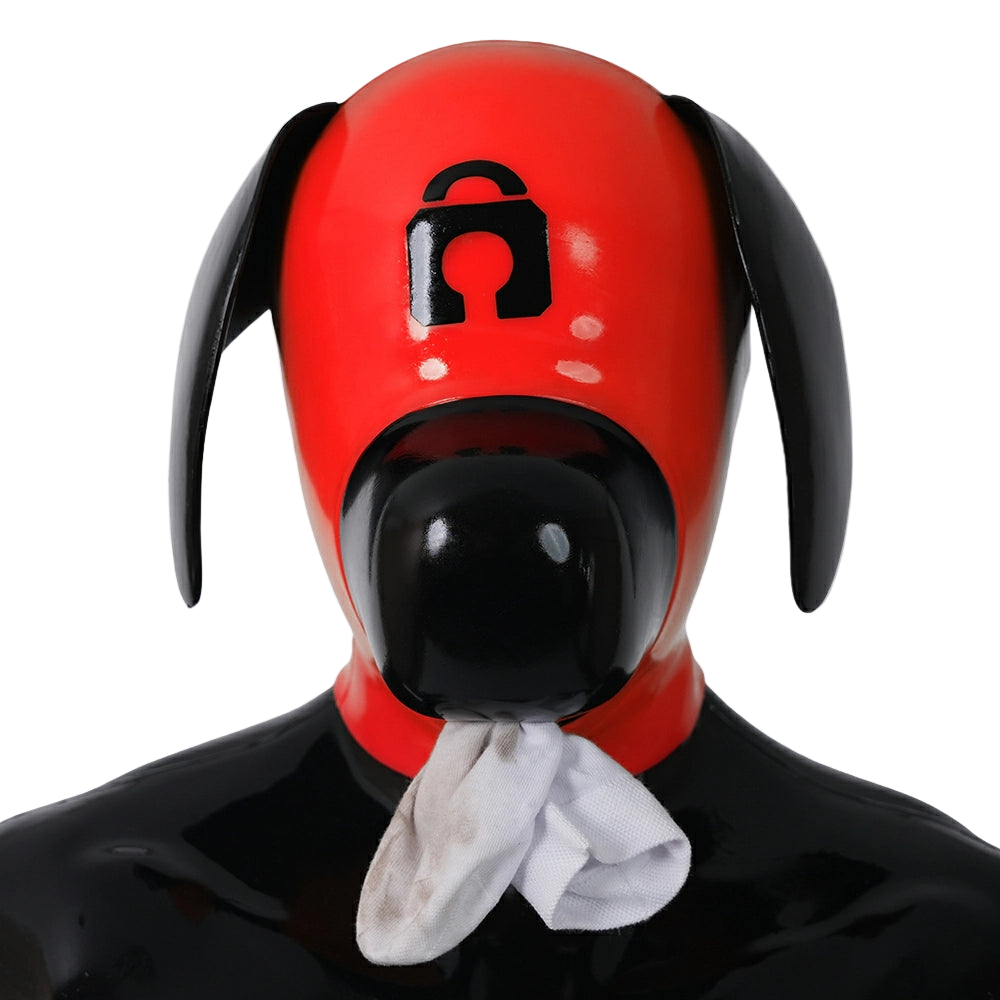 Furrjoi Silicone Lapsus Hood Red