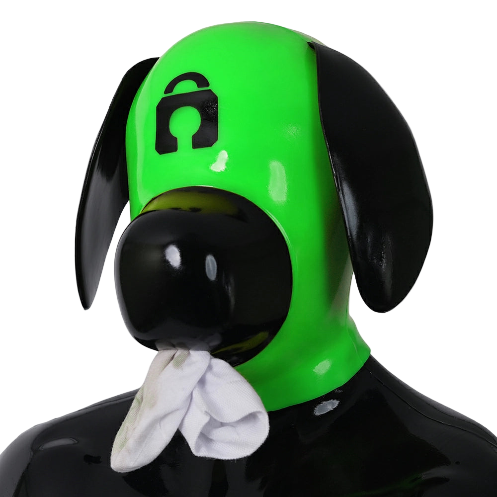 Furrjoi Silicone Lapsus Hood Lime Green