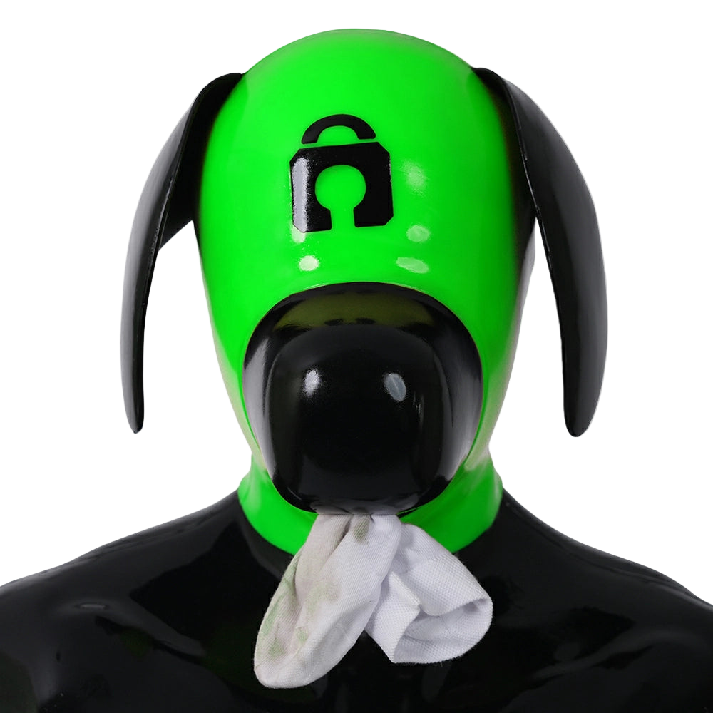 Furrjoi Silicone Lapsus Hood Lime Green