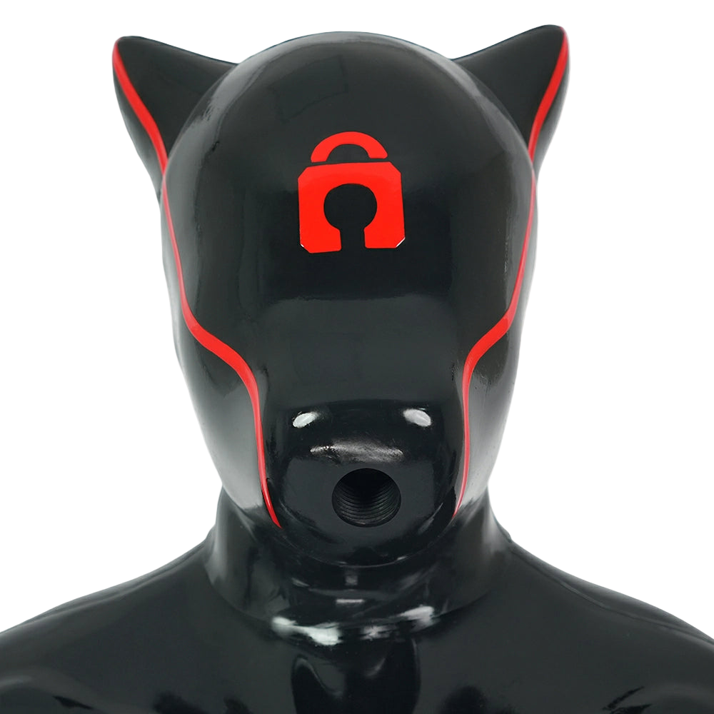 Furrjoi Padlock Drone Hood Red