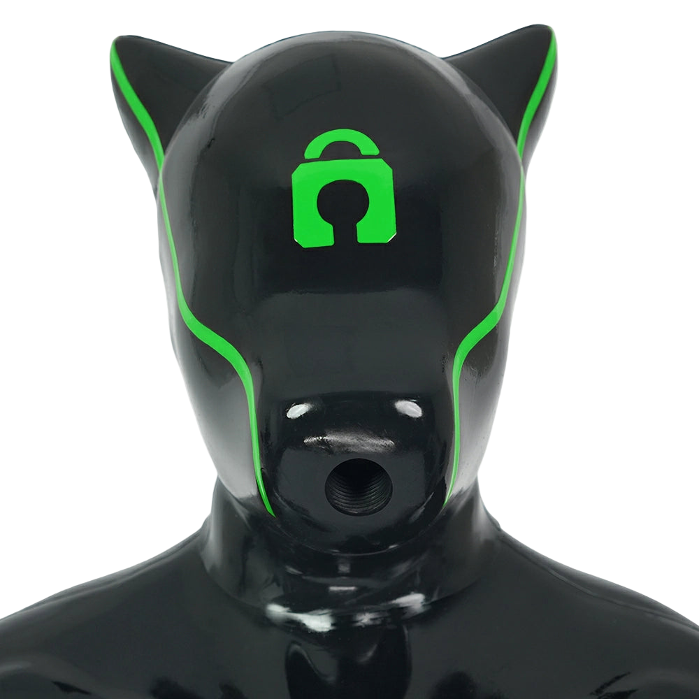Furrjoi Padlock Drone Hood Lime Green