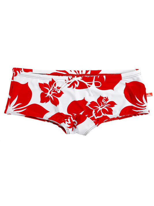 Men's Pistil Print Swimming Briefs