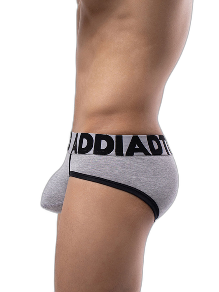 3 Pack Men's Gun and Bullet Separate Large Bag U-Shaped 3D Cut Loose Briefs