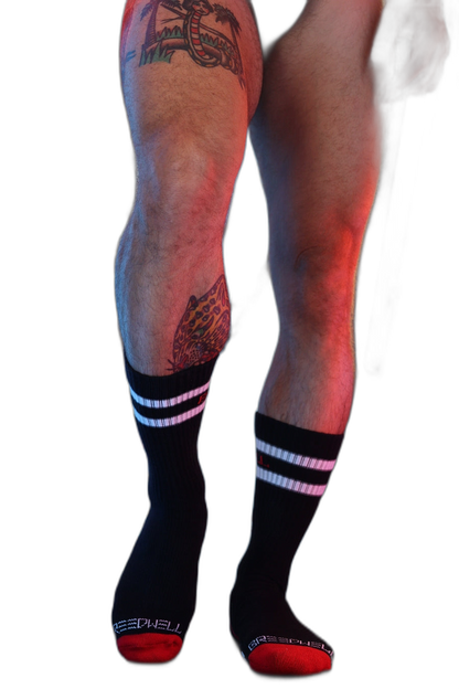 Breedwell Gymnetixxx Crew Socks Black