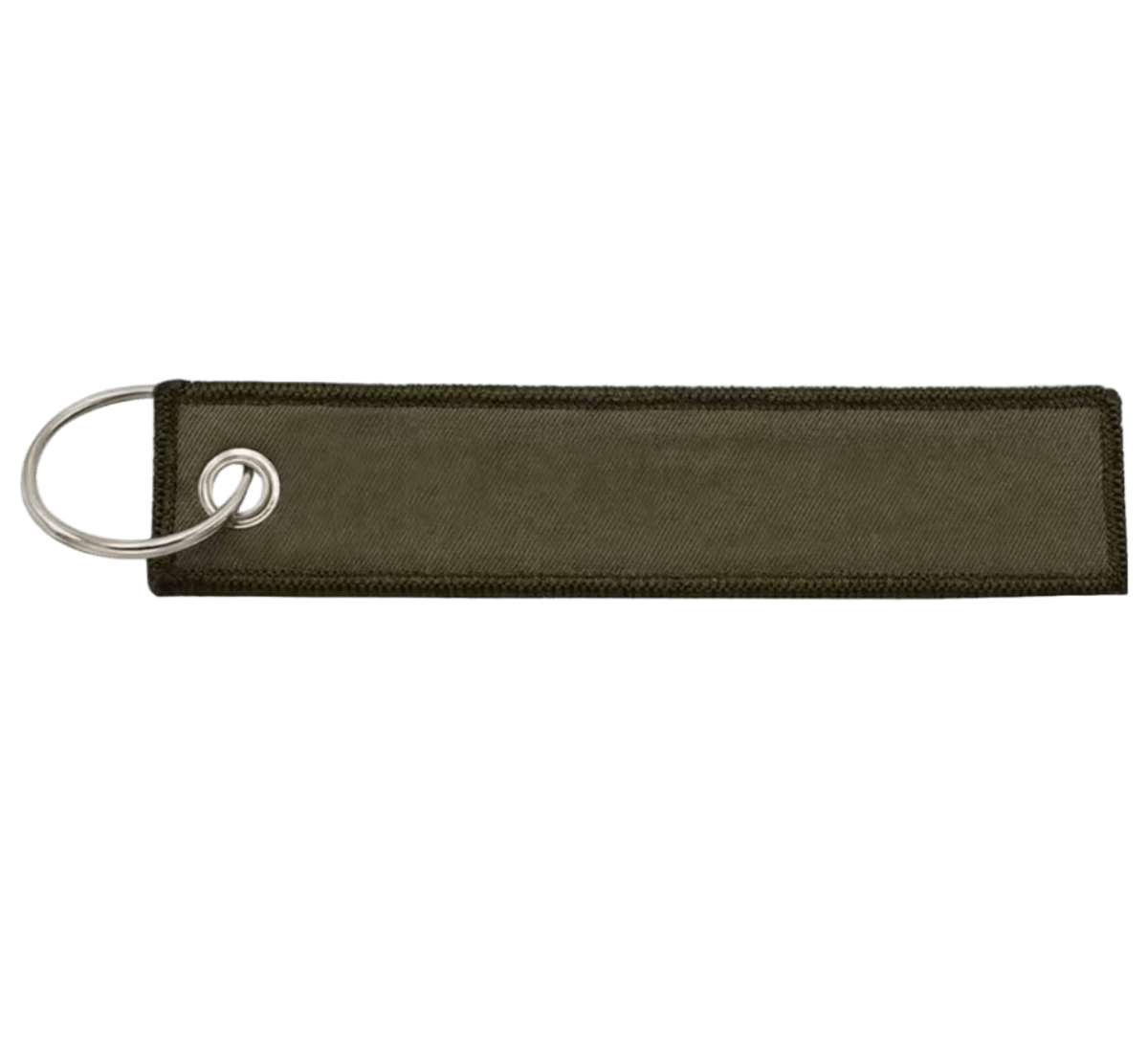 Custom Keyring Tag 13cmx2.8cm Deep Green