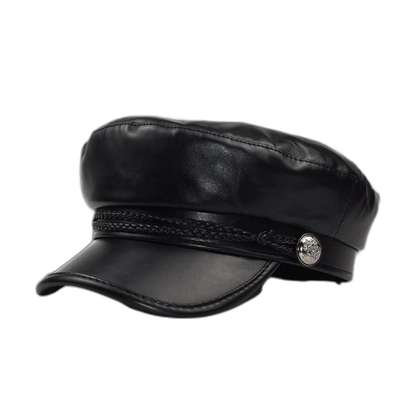 Kinky PU Leather Cap
