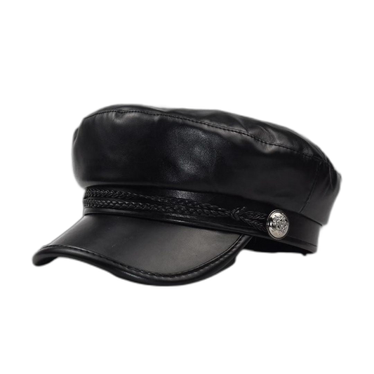 Kinky PU Leather Cap