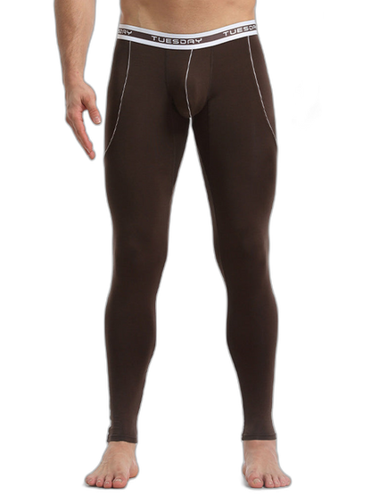 Men's Warm Pants Thin Fleece Casual Thermal Pants