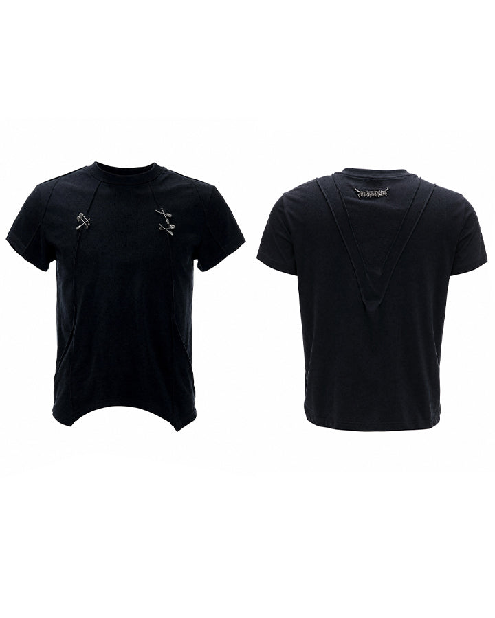KIIKIO Gothic Asymmetric Tee