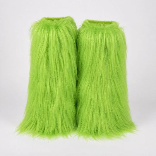 Fluffy Fantasy Leg Warmers
