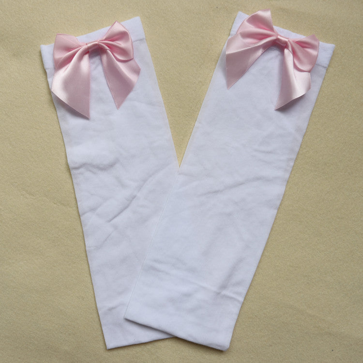 Cute Velvet Bow Stockings