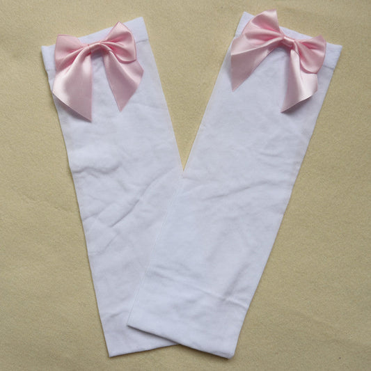 Cute Velvet Bow Stockings