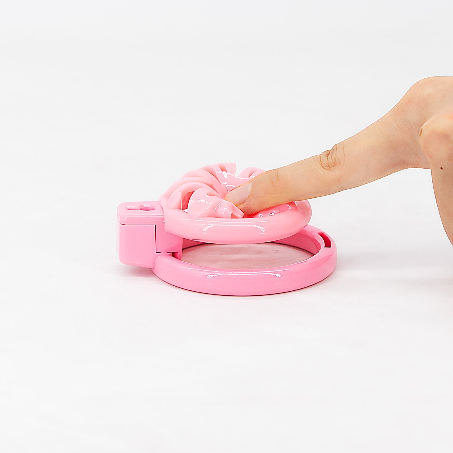 Short Soft Chastity Cage – Butterfly Vent Design, TPE/Silicone, Multi-Shaped