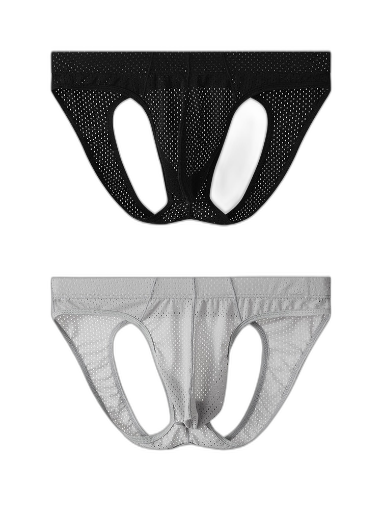 2 Pack Men's Breathable Mesh Jockstrap