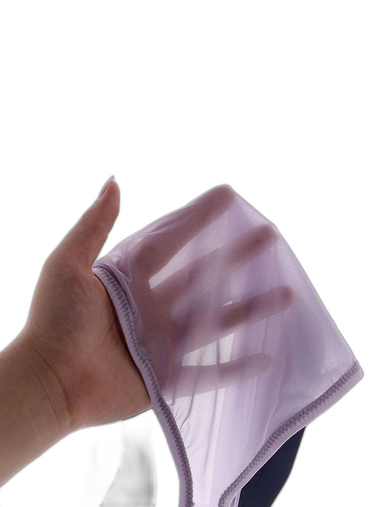 Men's Sexy Transparent Suspender Briefs