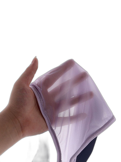 Men's Sexy Transparent Suspender Briefs