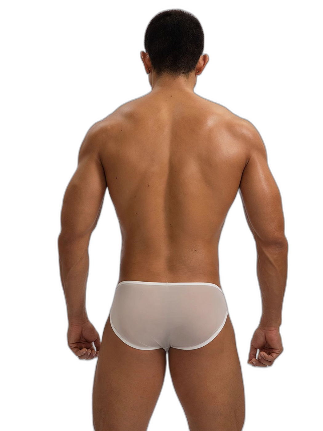 2 Pack Men's Sexy Stretch Sheer Sport Bikini – Lightweight & Breathable