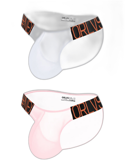 2-Pack Breathable Comfort High Slit Men's Briefs