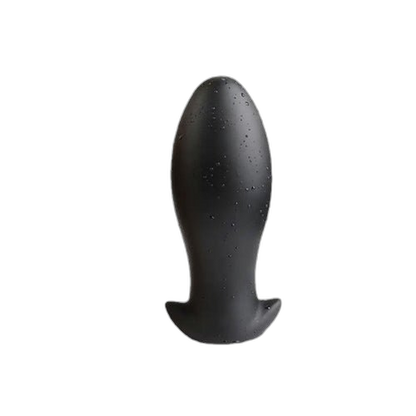 ELITE Liquid Silicone Torpedo Plug Small Black
