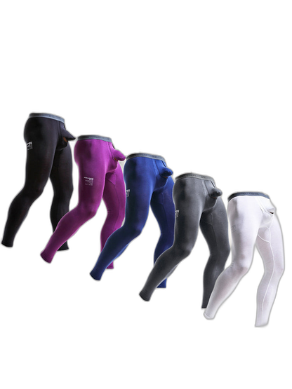 Men's Mid-Weight Wicking Thermal Bottoms