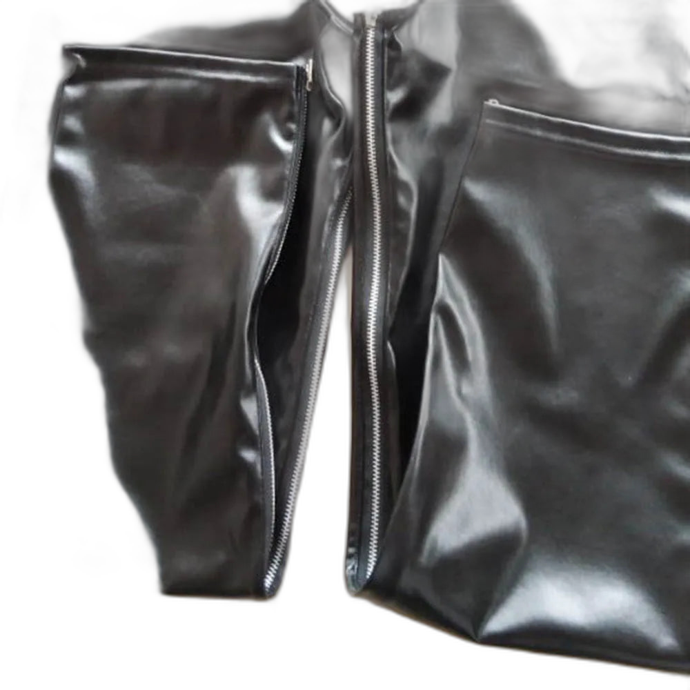 PU Leather Assless Chaps For Men