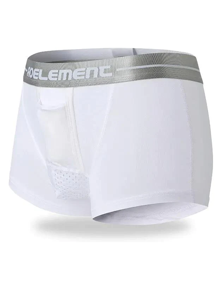 Aoelemen 2 Pack Modal Stretch Separate Pouch Boxer Briefs