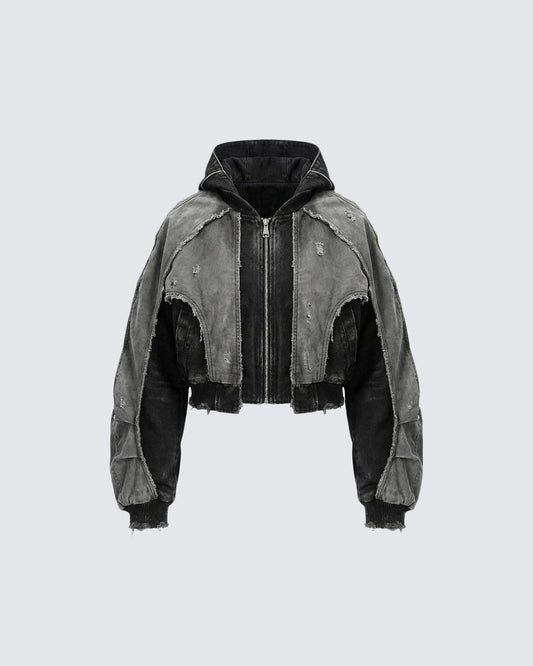 RUINED AMUSEMENT PARK SERIES-Wasteland Style Jacket