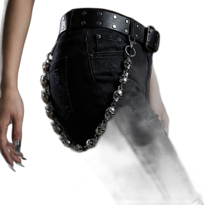 Skull Belt Chain